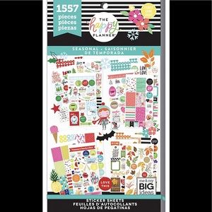 The happy Planner. seasonal sticker book.